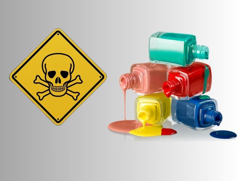 ingredientes toxicos en los esmaltes de uñas